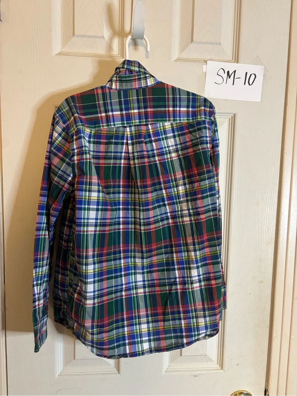 Ralph Lauren Boys Multicolor Plaid Button-Down Shirt